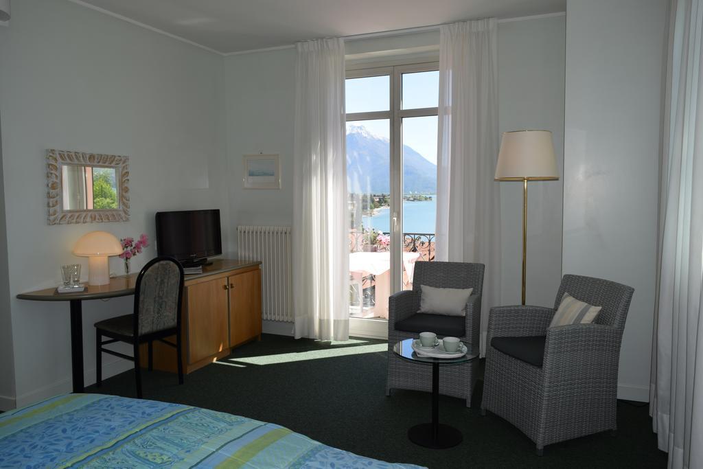 Hotel La Villa Gravedona Bagian luar foto