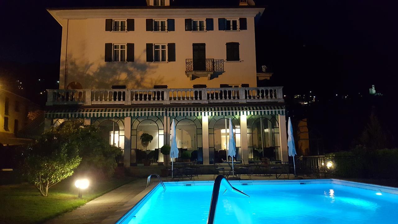 Hotel La Villa Gravedona Bagian luar foto