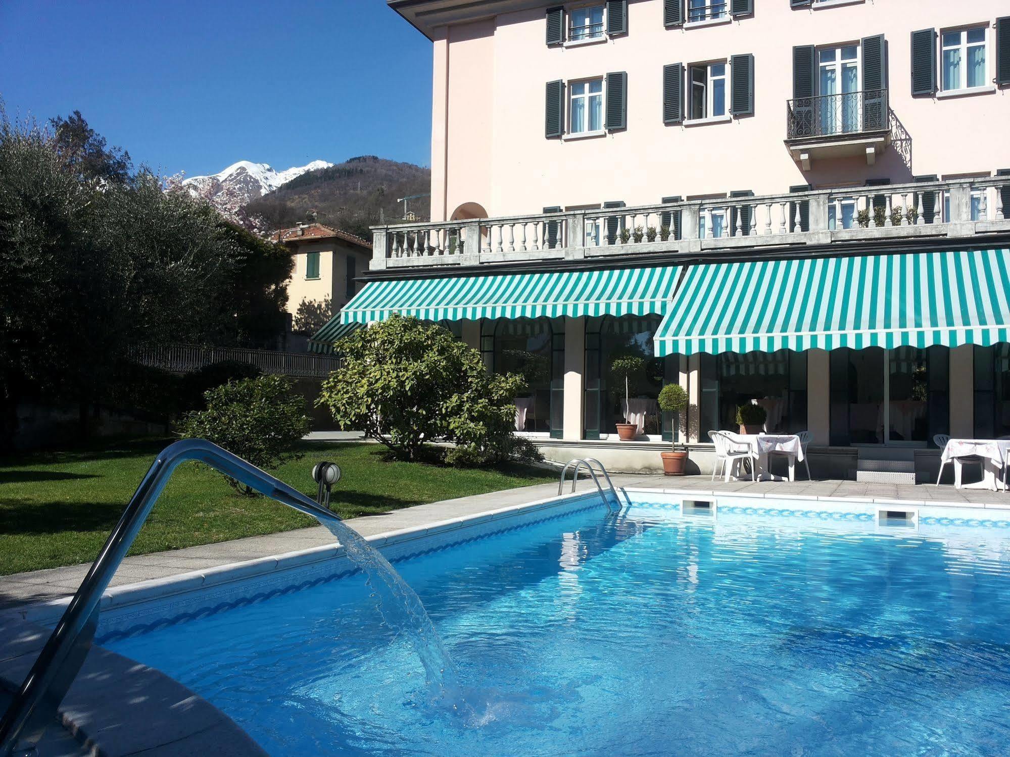 Hotel La Villa Gravedona Bagian luar foto
